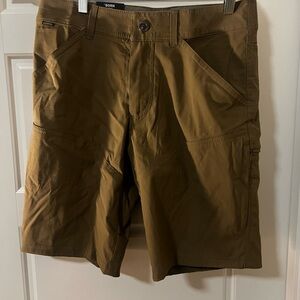 Kuhl Brown Cargo Shorts Versatile Outdoor Wear